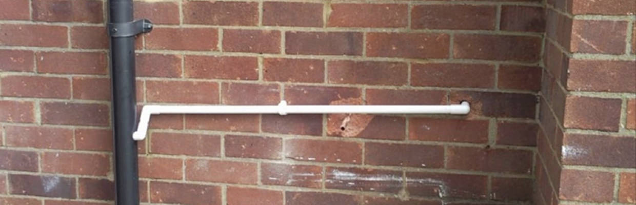 external condensate pipe